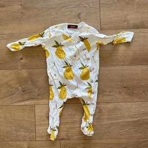 Milk Barn footed sleeper 0-3 months.